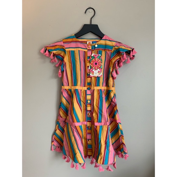 Anthropologie Other - NEW ANTHROPOLOGIE FARM RIO Rainbow Stripe Kids Dress